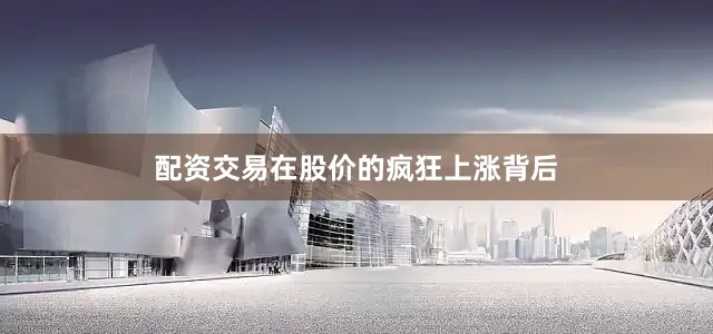 配资交易在股价的疯狂上涨背后